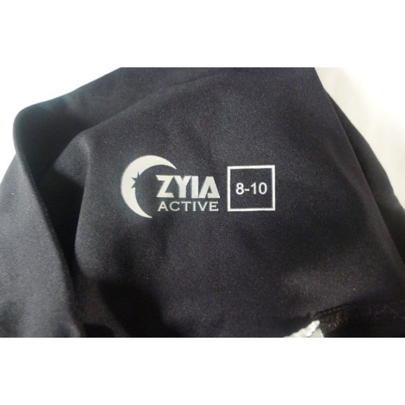 Zyia Brilliant High Rise 28" Legging - Black 8-10 - Picture 7 of 8